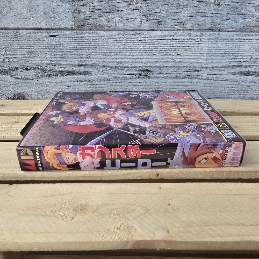 Japanese Sega Mega Drive Cartridge Gunstar Heroes REPRODUCTION - Picture 2 of 9